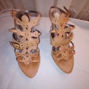 L Couture by Luichiny high heel ankle strap sandal